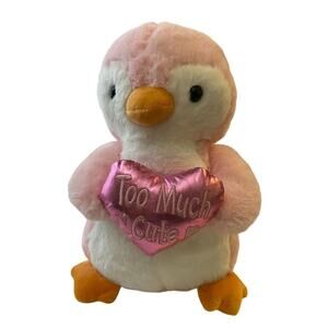 Dan Dee Collectors Choice Penguin Stuffed Animal Too Much Cute Plush Valentine